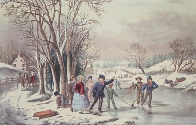 Winter Pastime by American School